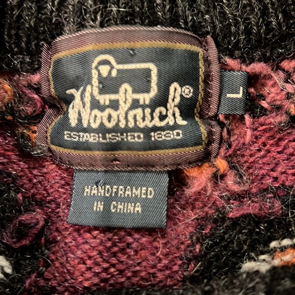 Vintage Woolrich fair isle cardigan - Picture 5 of 7
